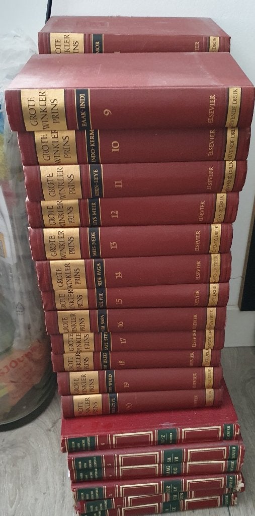 Grote Winkler Prins encyclopedie serie deel 1 t/m 20 7e druk, Boeken, Encyclopedieën, Ophalen, Medisch, Complete serie, Zo goed als nieuw