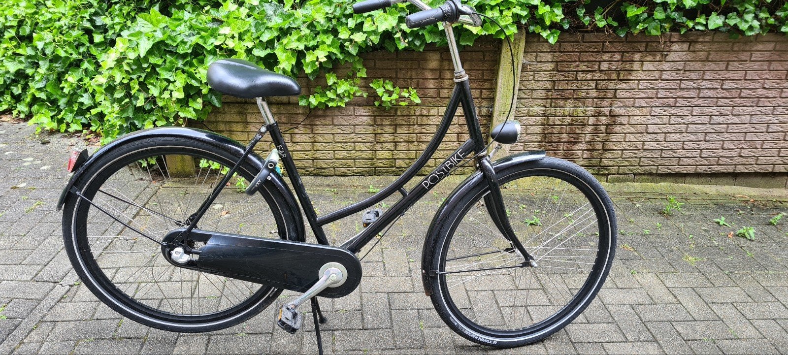Postbike Damesfiets Zwart met Nexus Versnellingen, Fietsen en Brommers, Fietsen | Dames | Damesfietsen, Gebruikt, Overige merken