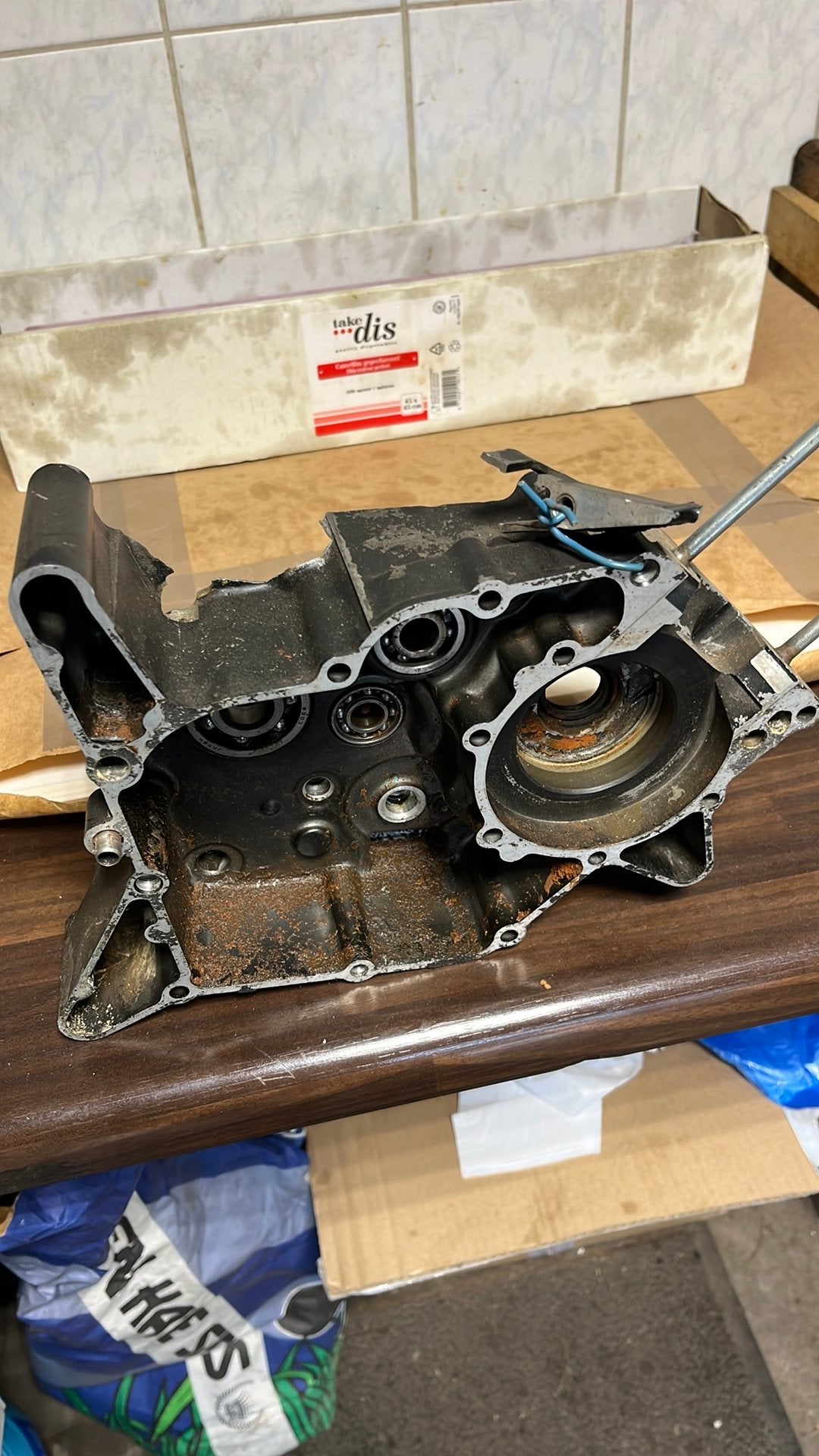 Varterhelft honda mtx 80 cc, Ophalen of Verzenden, Gebruikt, Blok