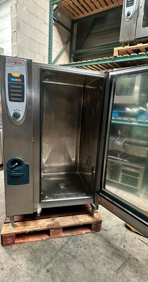 Rational SCC202G GAS combi steamer 40x 1/1 GN met inrijwagen, Ophalen, Ovens, Magnetrons en Steamers