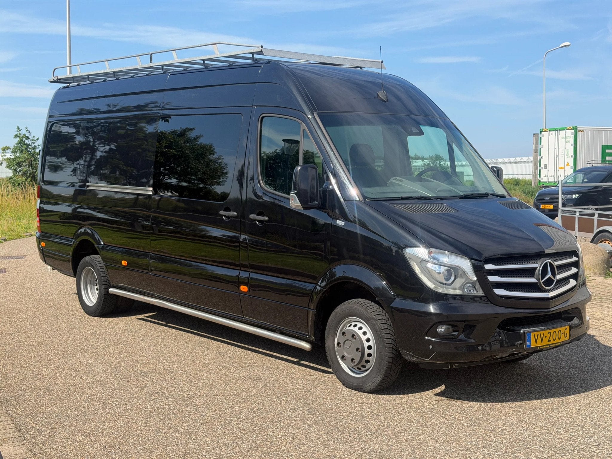 Mercedes-Benz Sprinter 519CDI L3H2 Dubbelcabine Automaat Air, Auto's, Bestelauto's, Automaat, Achterwielaandrijving, Gebruikt