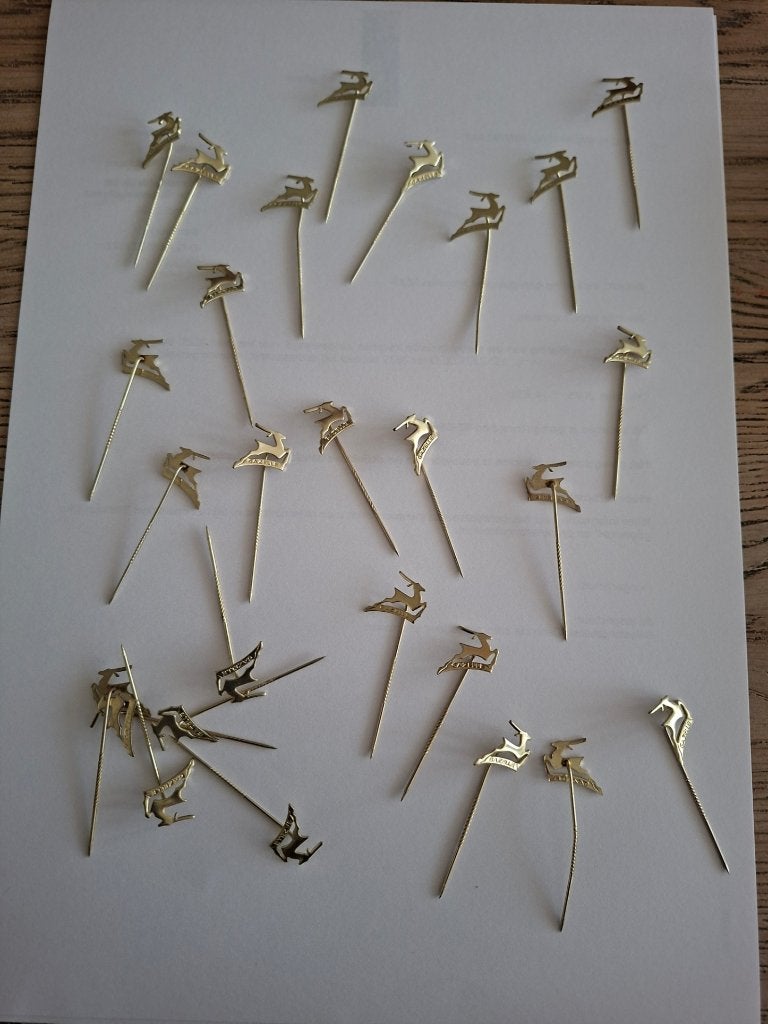 SPELDJE GAZELLE, Verzamelen, Speldjes, Pins en Buttons, Ophalen of Verzenden, Nieuw, Overige onderwerpen, Speldje of Pin