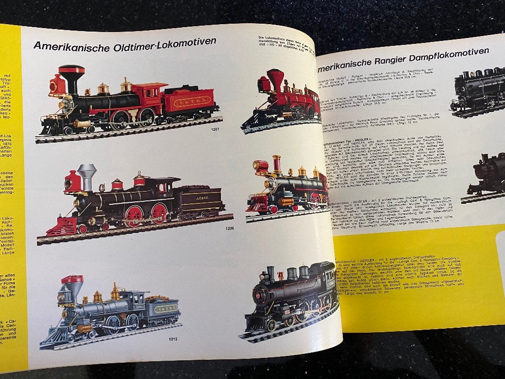  HO - O - N Rivarossi treincatalogus uit 1979 , Overige merken, Gelijkstroom, Overige typen, Ophalen of Verzenden