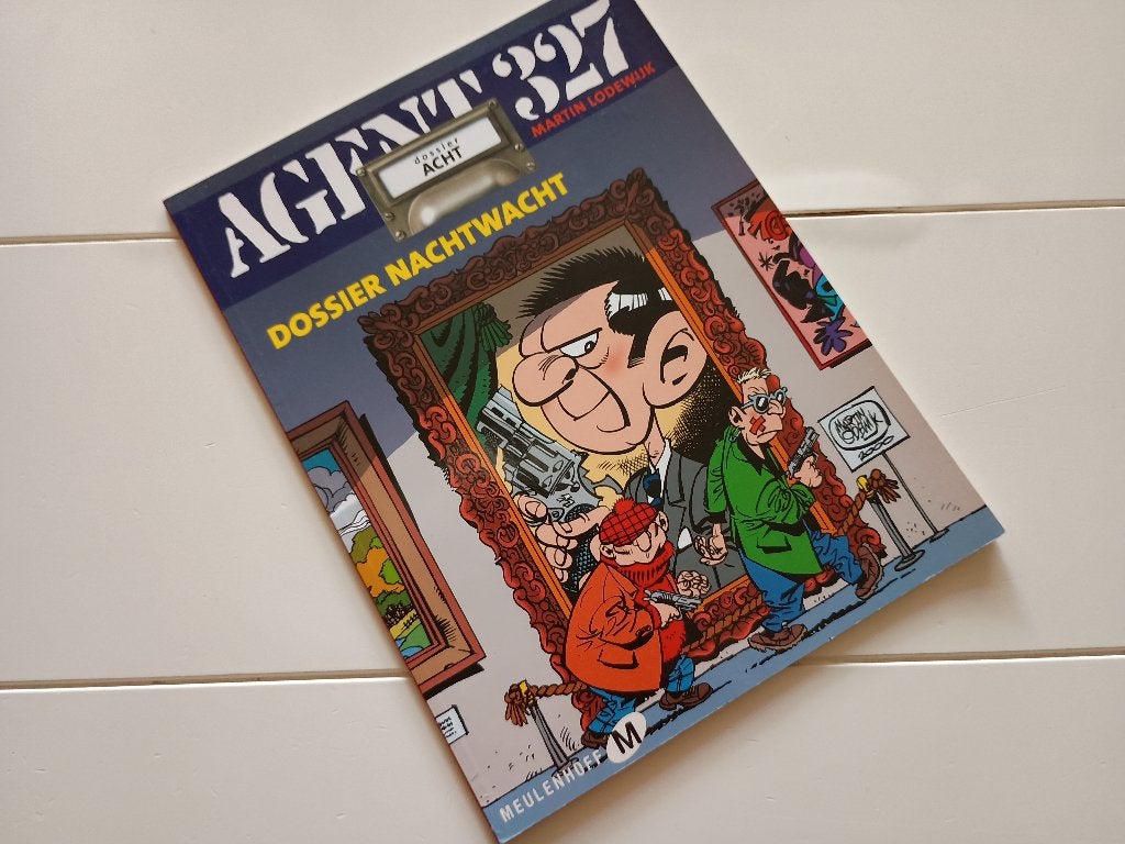 Agent 327: Dossier Acht Dossier Nachtwacht - Martin Lodewijk, Boeken, Eén stripboek, Ophalen of Verzenden, Zo goed als nieuw, Martin Lodewijk