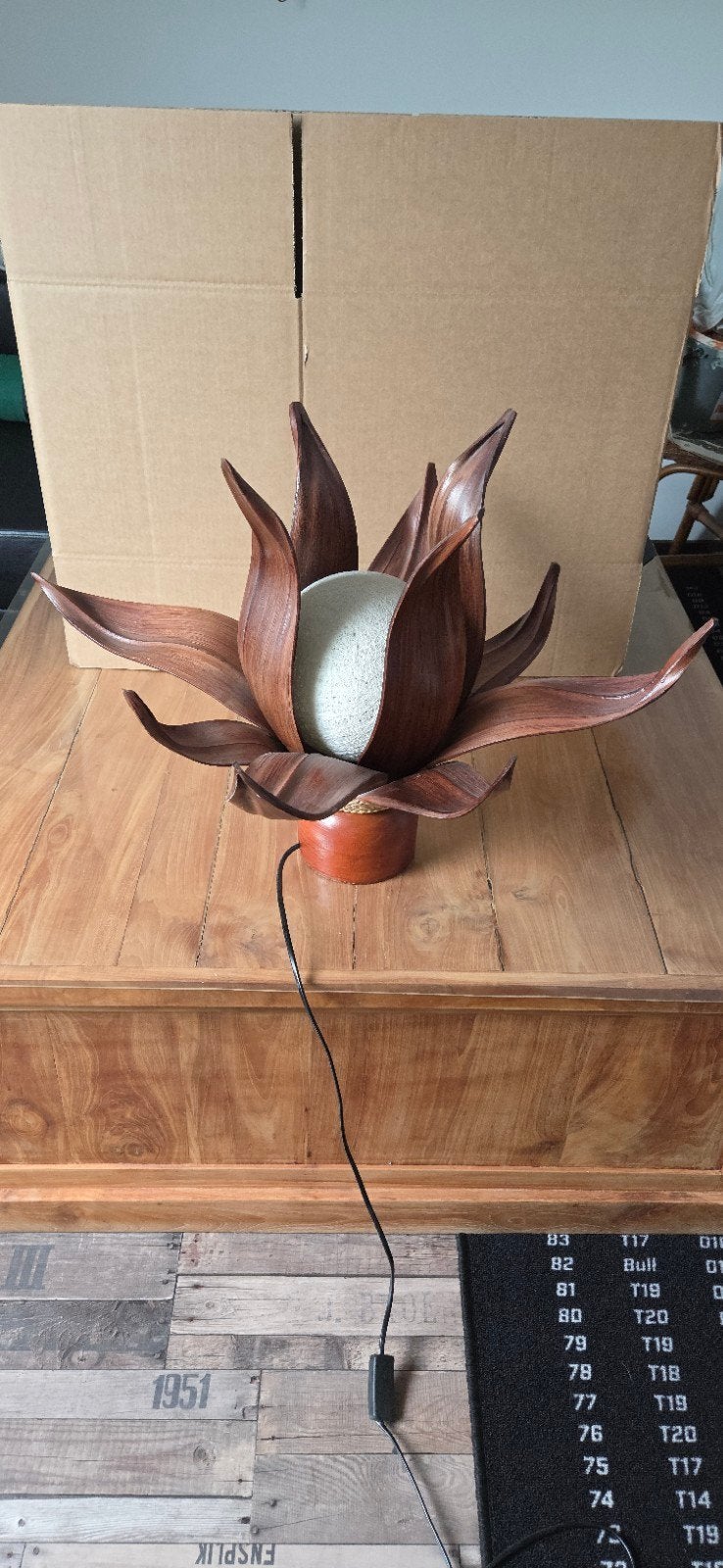 mooie tafel  lamp, Ophalen, Zo goed als nieuw