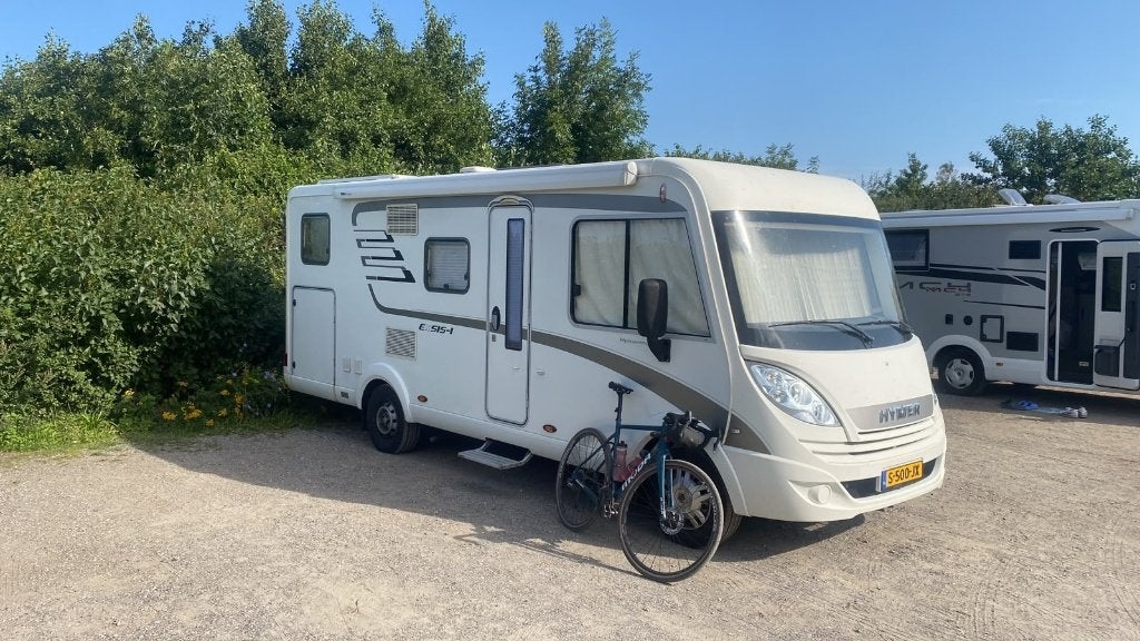 Hymer Exsis-I 578, Caravans en Kamperen, Integraal, Fiat, Reservewiel, Luifel
