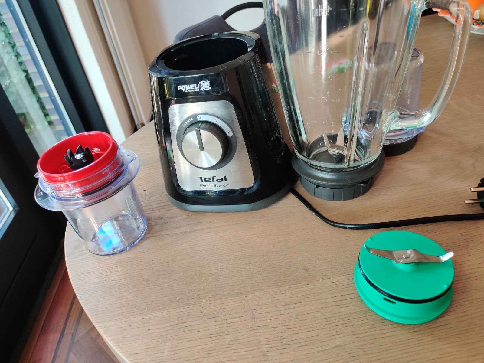 Tefal Blendforce Powerblender - Krachtige Keukenhulp, Witgoed en Apparatuur, Ophalen of Verzenden, Zo goed als nieuw, Powerblender