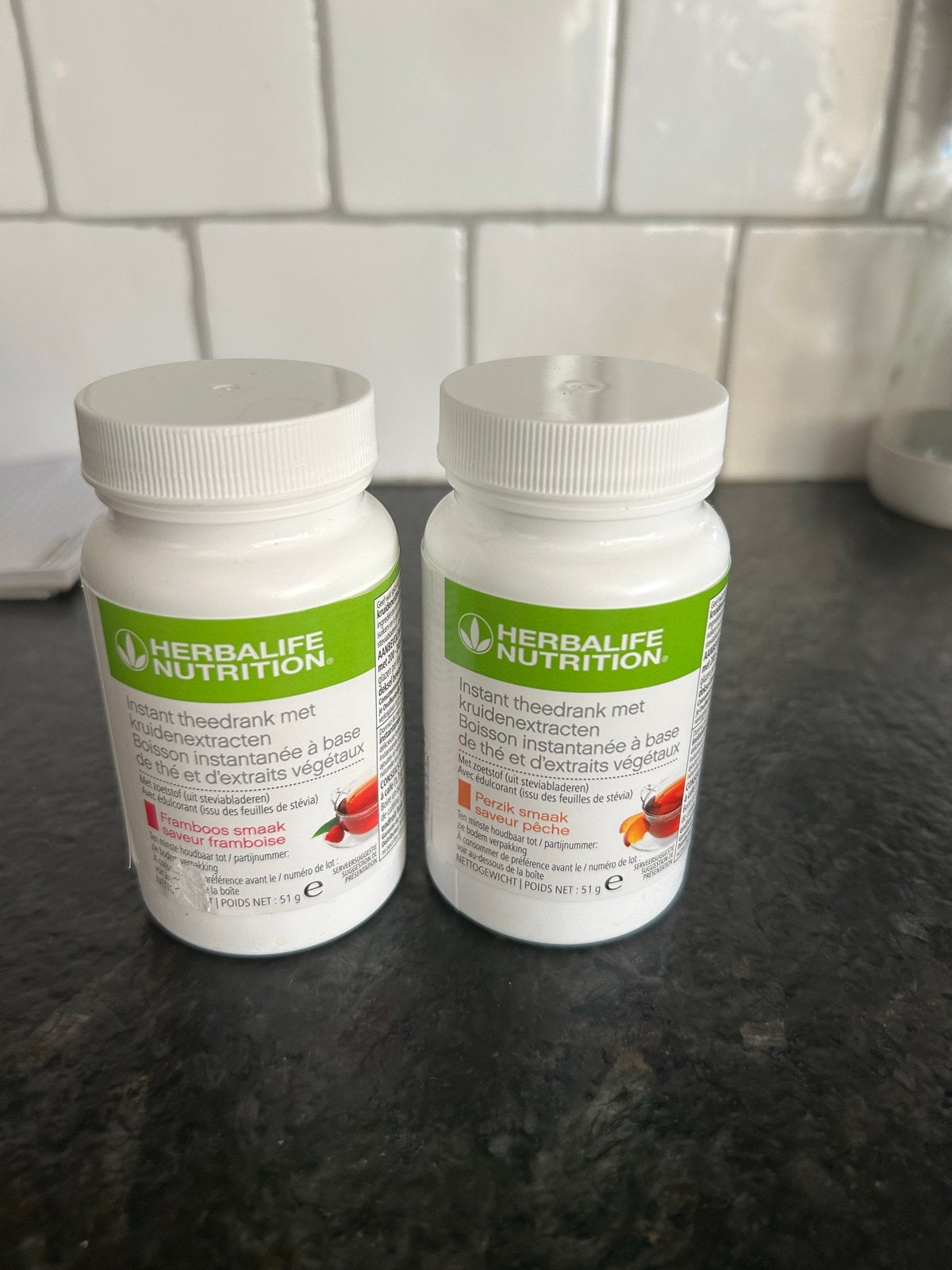Herbalife Nutrition Instant Theedrank - Framboos & Perzik, Ophalen of Verzenden, Nieuw, Poeder of Drank