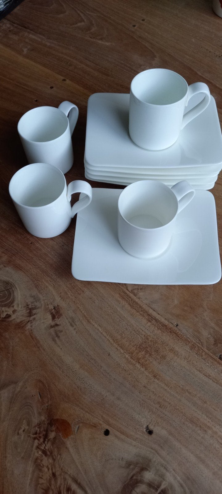 Villeroy & Boch Premium Bone Porselein Kopjes en Schotels, Ophalen, Porselein, Overige stijlen, Kop(pen) en/of Schotel(s)