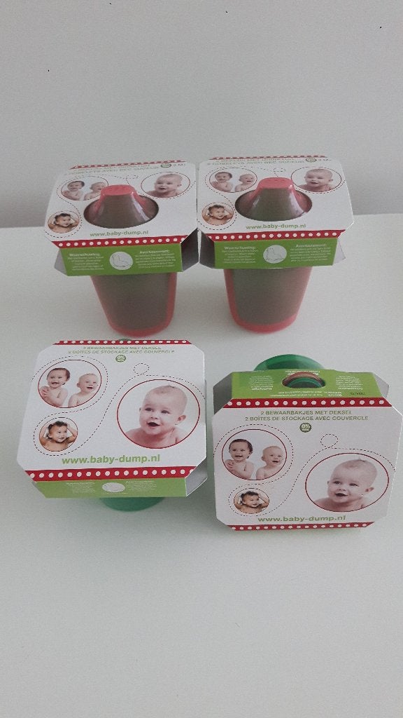 Baby-dump bewaarbakjes, tuitbekers en lepeltjes, Ophalen of Verzenden, Nieuw, Overige typen, Overige merken