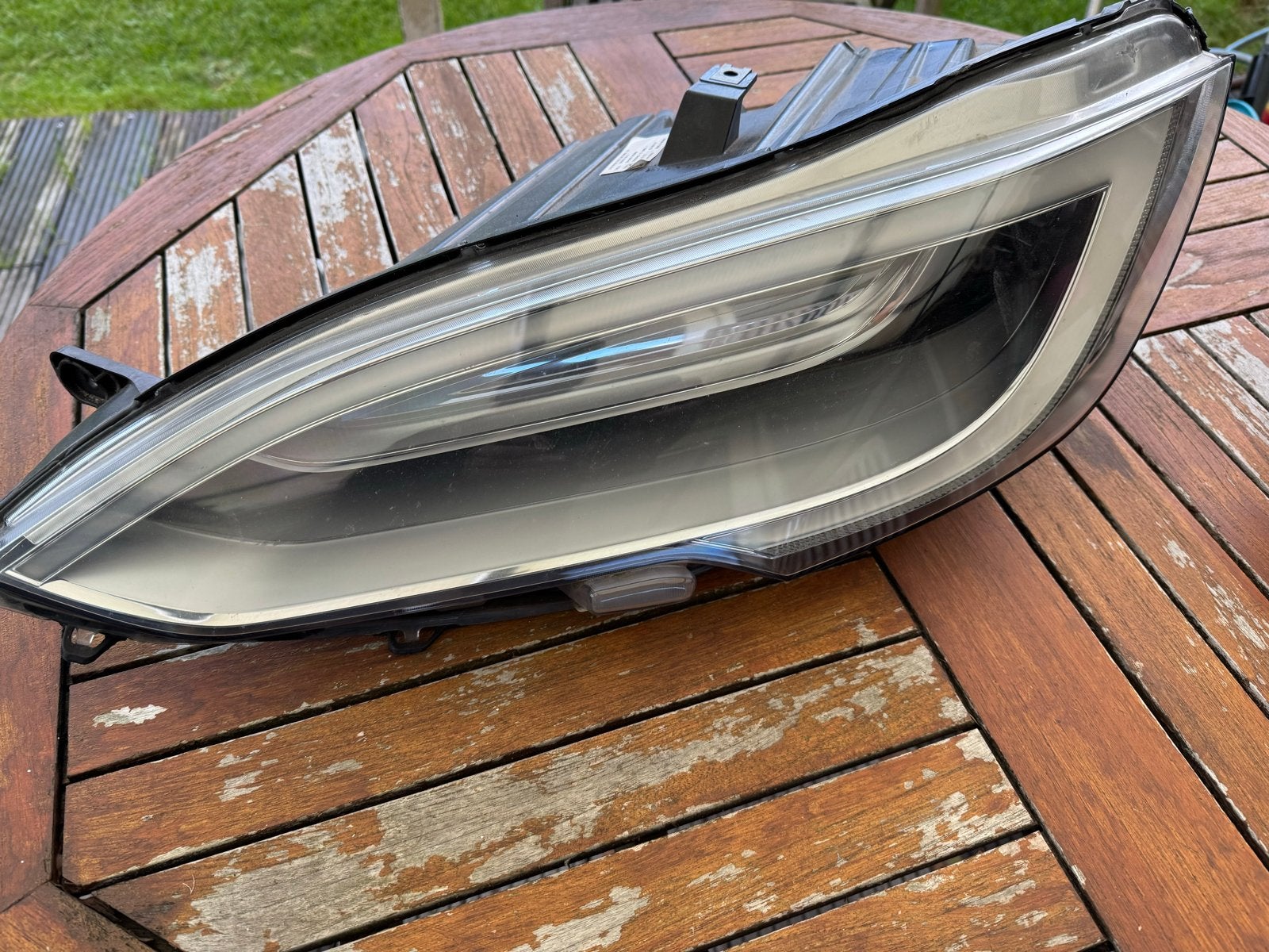 Tesla Model S Refresh Koplamp Links ECE LHD Base, Ophalen of Verzenden, Gebruikt