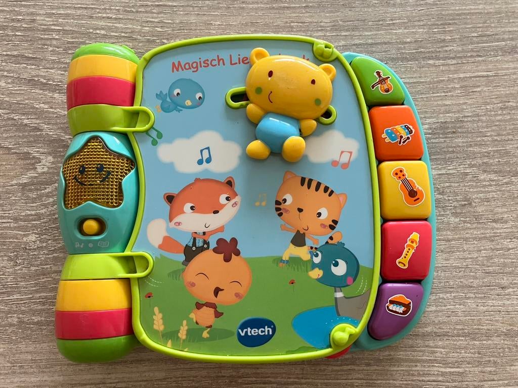 VTech Magisch Liedjesboek, Ophalen of Verzenden, Zo goed als nieuw, 6 maanden tot 2 jaar