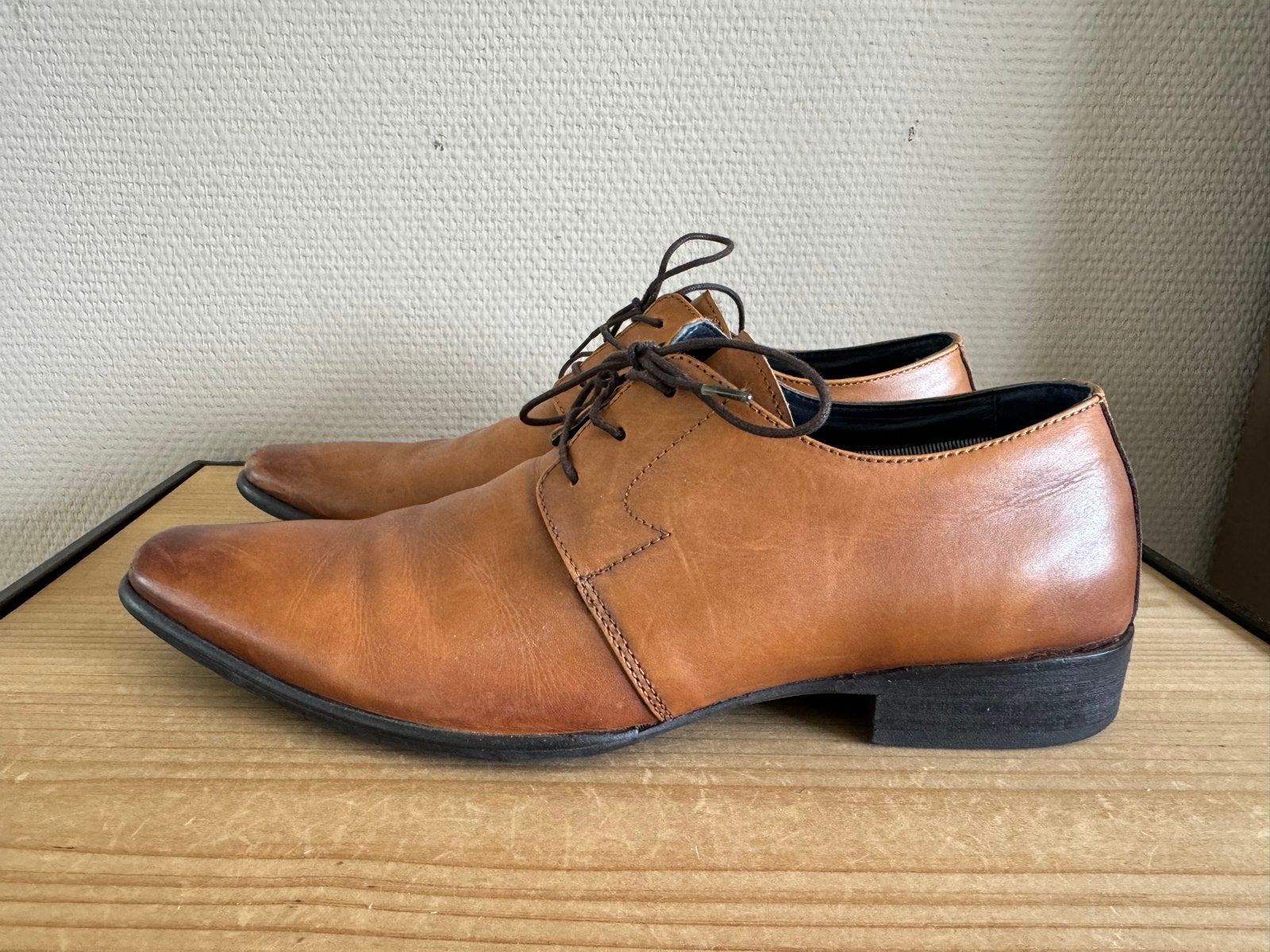 Pier One Nette Schoenen Maat 41, Kleding | Heren, Bruin, Ophalen of Verzenden, Zo goed als nieuw, Veterschoenen