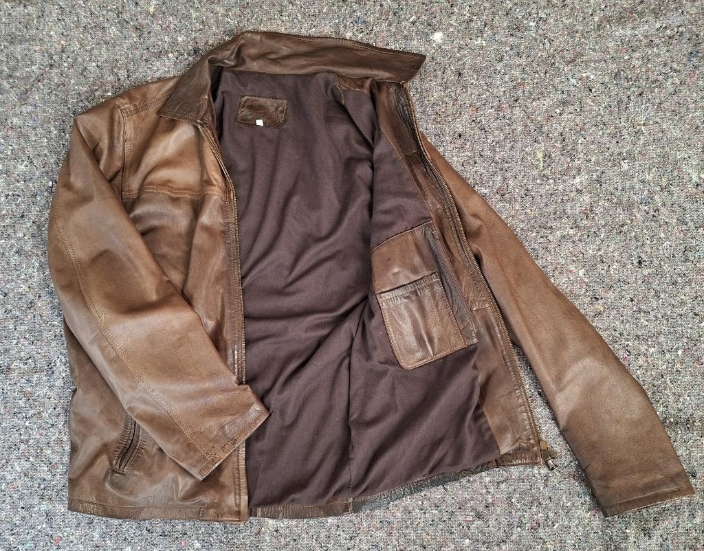 Lamsleren jas echt Italiaans handwerk in perfecte staat, Maat 56/58 (XL), Ophalen of Verzenden, Zo goed als nieuw, Onbekend