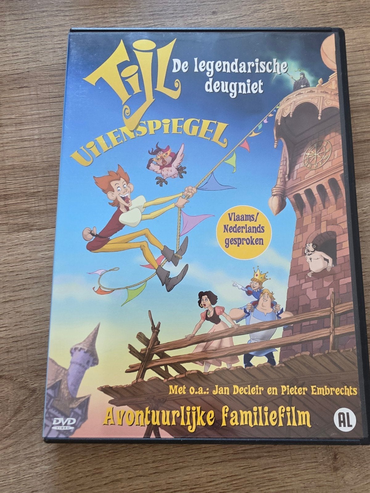 Tijl uilenspiegel, Cd's en Dvd's, Alle leeftijden, Ophalen of Verzenden, Zo goed als nieuw, Amerikaans