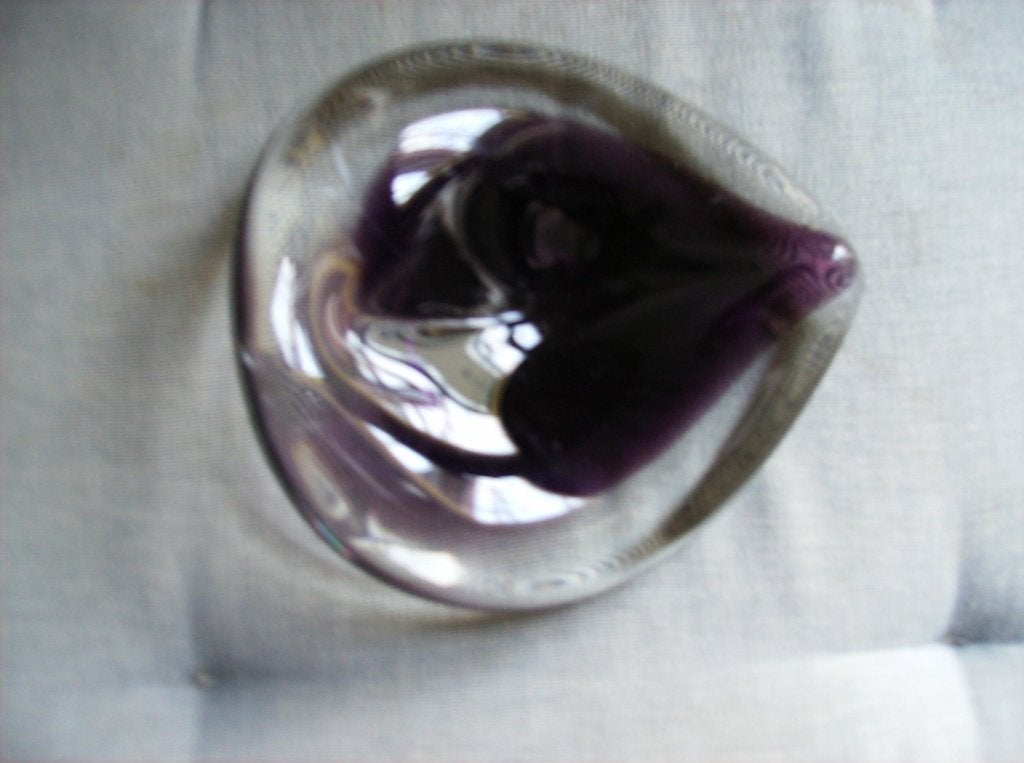FINS GLAS  JAAKKO MIENI, GESIGNEERD,  JAREN '60, Antiek en Kunst, Ophalen of Verzenden