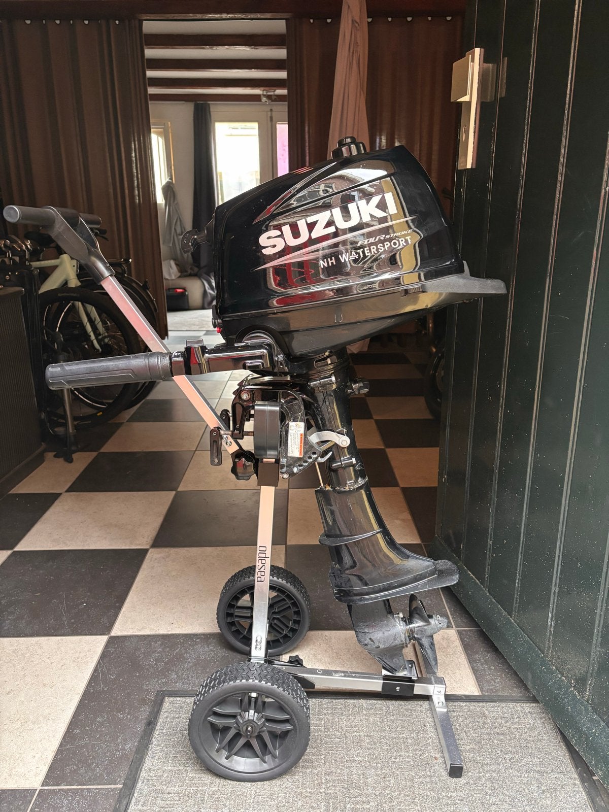 Suzuki buitenboordmotor 4pk, Ophalen, Gebruikt, Minder dan 5 pk, Viertaktmotor