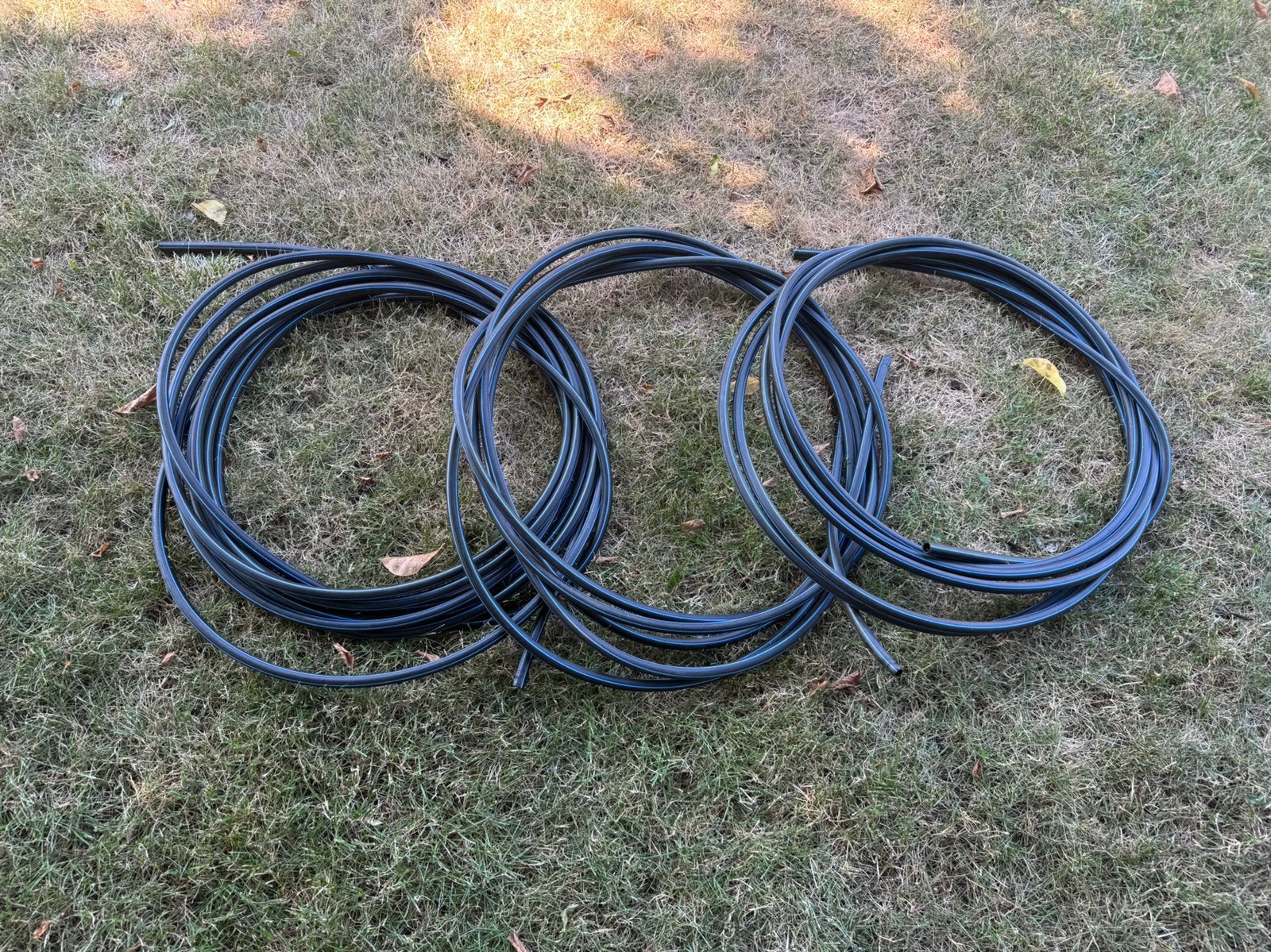 3 stukken tyleenslang 16mm pe tyleen slang 2x >10m 1x>15m, Ophalen, Zo goed als nieuw