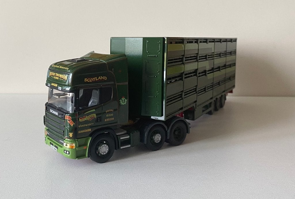 Corgi - Scania 164 L - 580 Henry Thomson & Sons Sauchen, Ophalen of Verzenden, Zo goed als nieuw, Bus of Vrachtwagen, Corgi