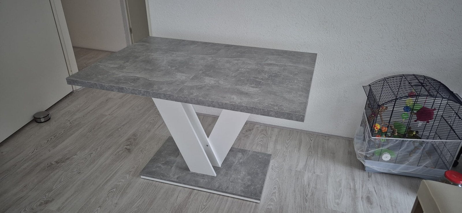 uitschuifbare eettafel te koop, Huis en Inrichting, Tafels | Eettafels, Ophalen, 200 cm of meer, 50 tot 100 cm, Zo goed als nieuw