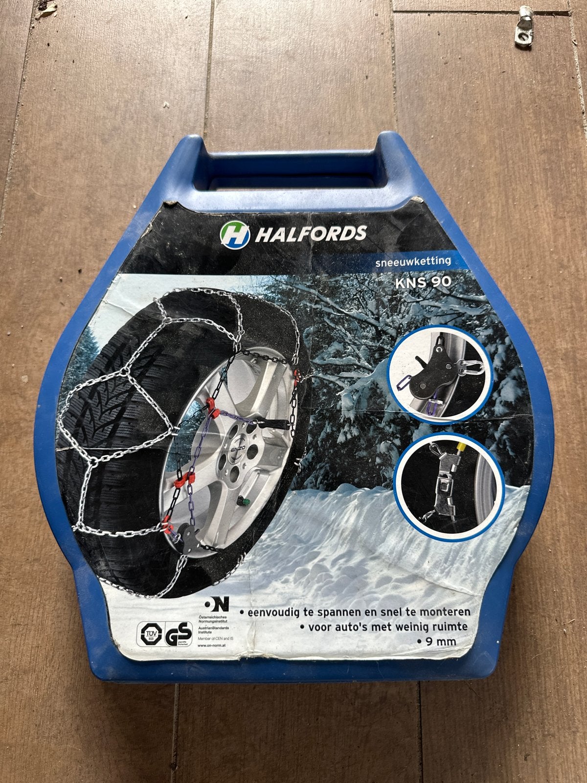 Halfords sneeuwkettingen KNS 90, Ophalen, Nieuw