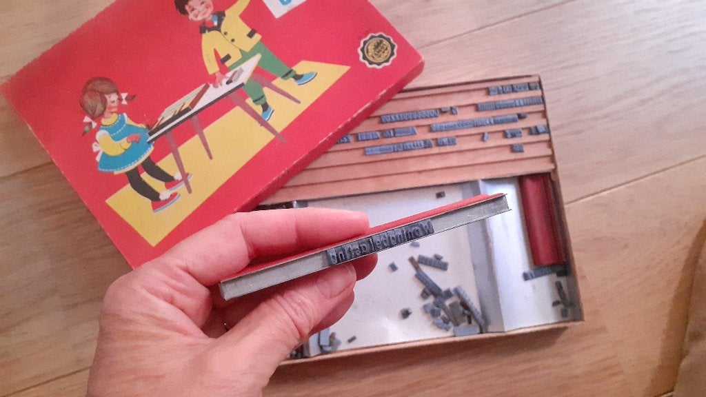 Letter-afdrukset voor kinderen / zelf afdrukken, Kinderen en Baby's, Speelgoed | Houten speelgoed, Ophalen of Verzenden, Gebruikt