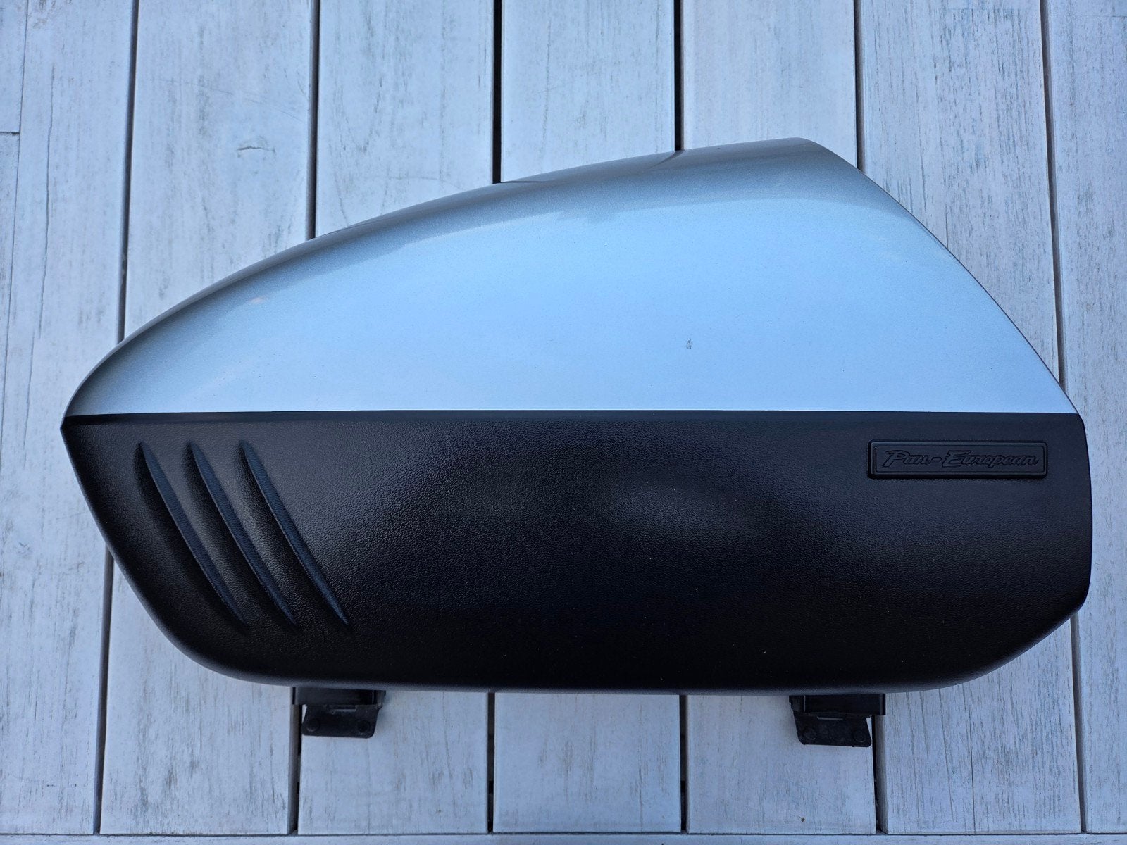 Linker kofferdeksel Honda Pan European ST1300 Zilver, Ophalen of Verzenden, Gebruikt