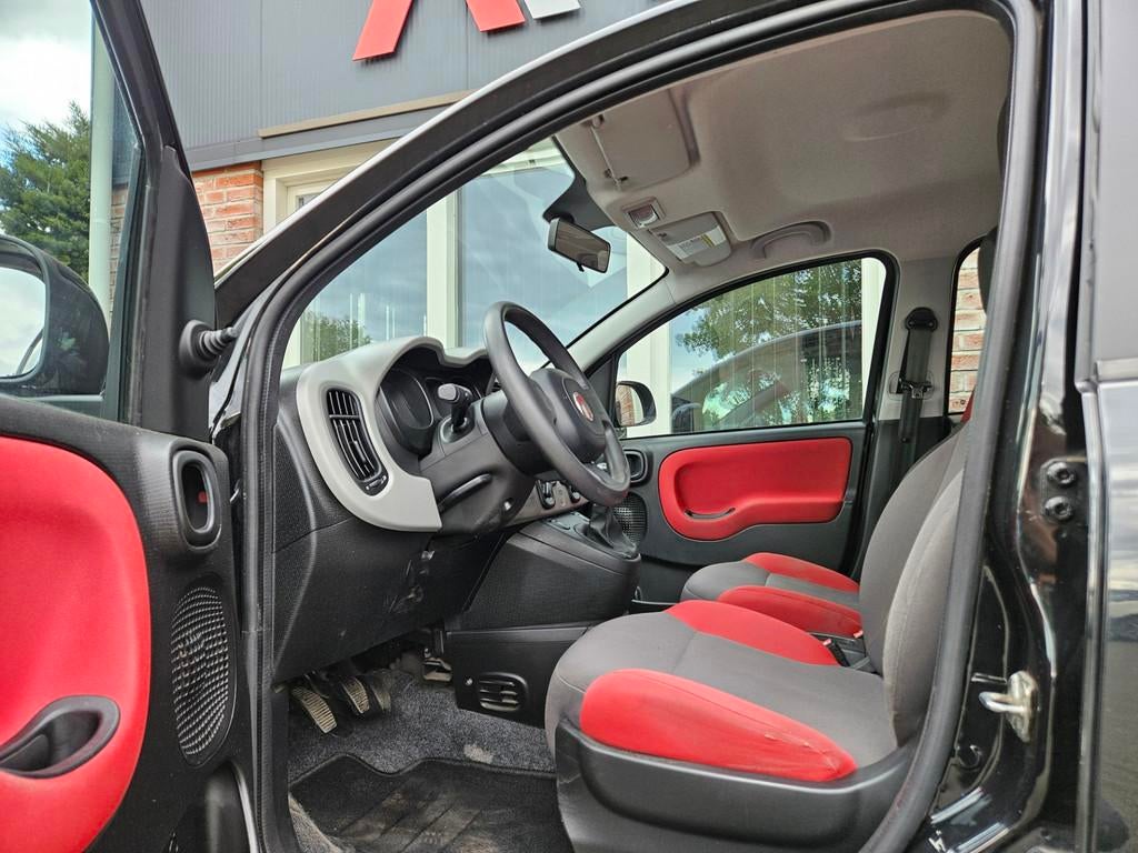 Fiat Panda 0.9 TwinAir Edizione Cool Airco! NAP! Leuke/Nette, Auto's, Voorwielaandrijving, Gebruikt, Panda, Zwart