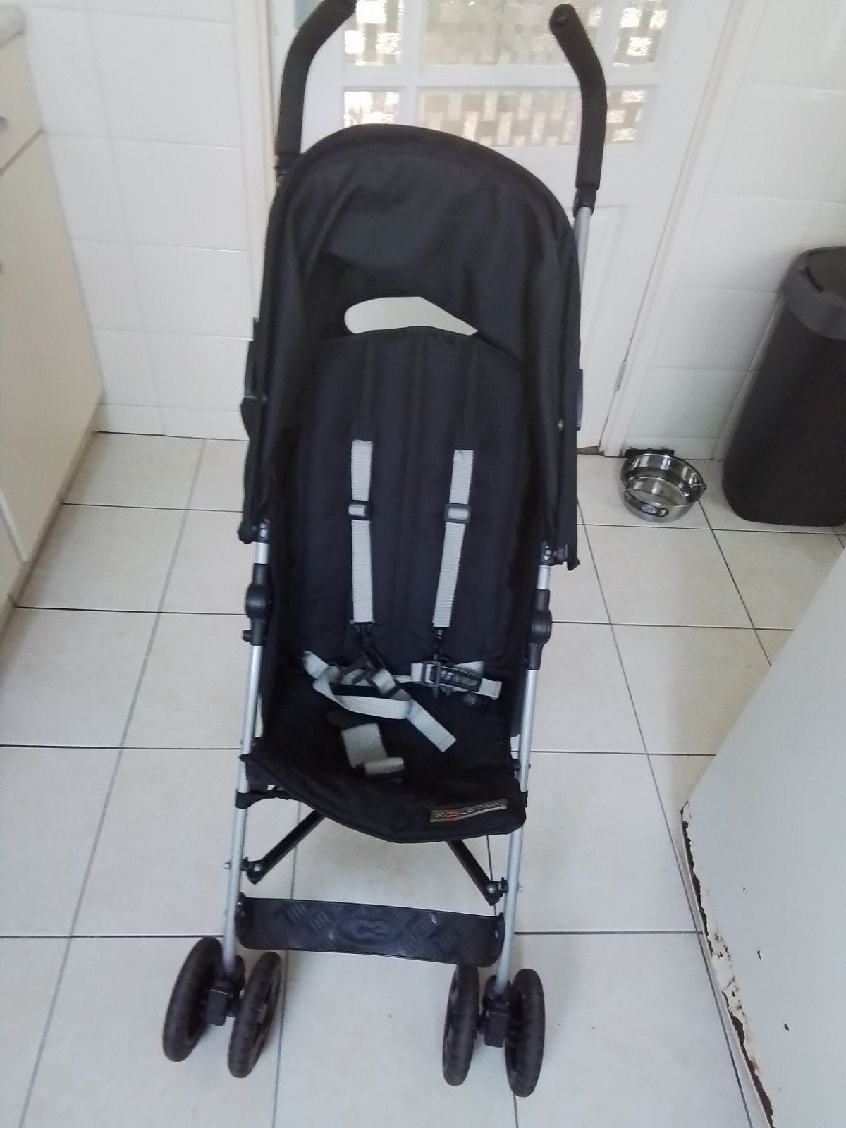 Koelstra buggy met regenhoes - Zwart, Ophalen, Gebruikt, Koelstra, Verstelbare rugleuning
