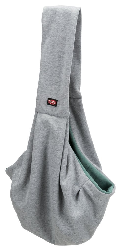 Hondentas buik zijdrager junior soft grijs mintgroen € 22,50, Trixie, Draagtas/-zak, ., Ophalen of Verzenden