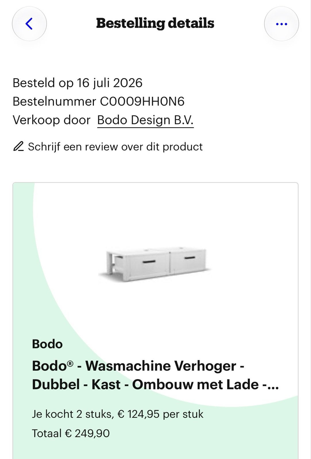 2x Wasmachine Verhoger met Lade - Zo goed als nieuw, Ophalen, Zo goed als nieuw