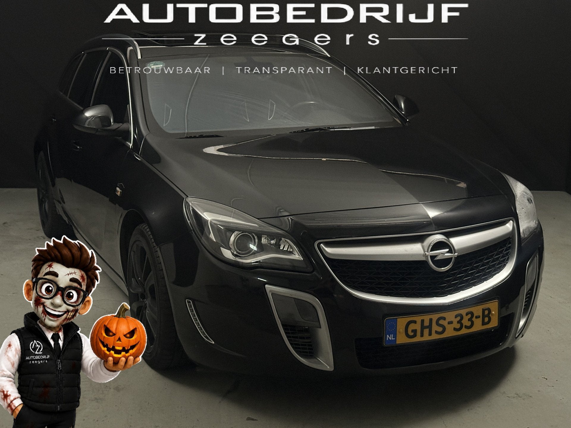 Opel Insignia Sports Tourer 2.8 T OPC 4x4 (bj 2014), Auto's, Automaat, Euro 5, Gebruikt, Xenon verlichting