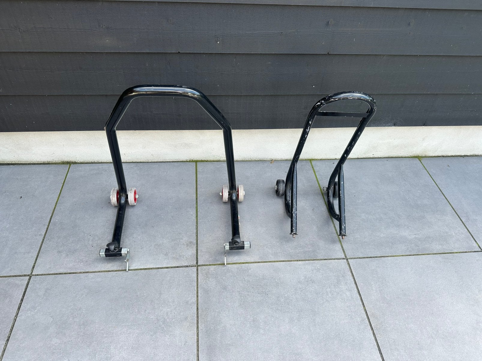 Paddockstand set van 2 voor en achter, Motoren, Ophalen