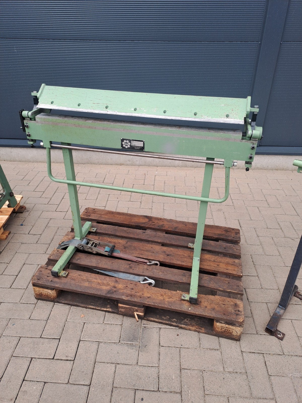 zetbank pijpenwals slagschaar en kraalbank, Ophalen, Zo goed als nieuw