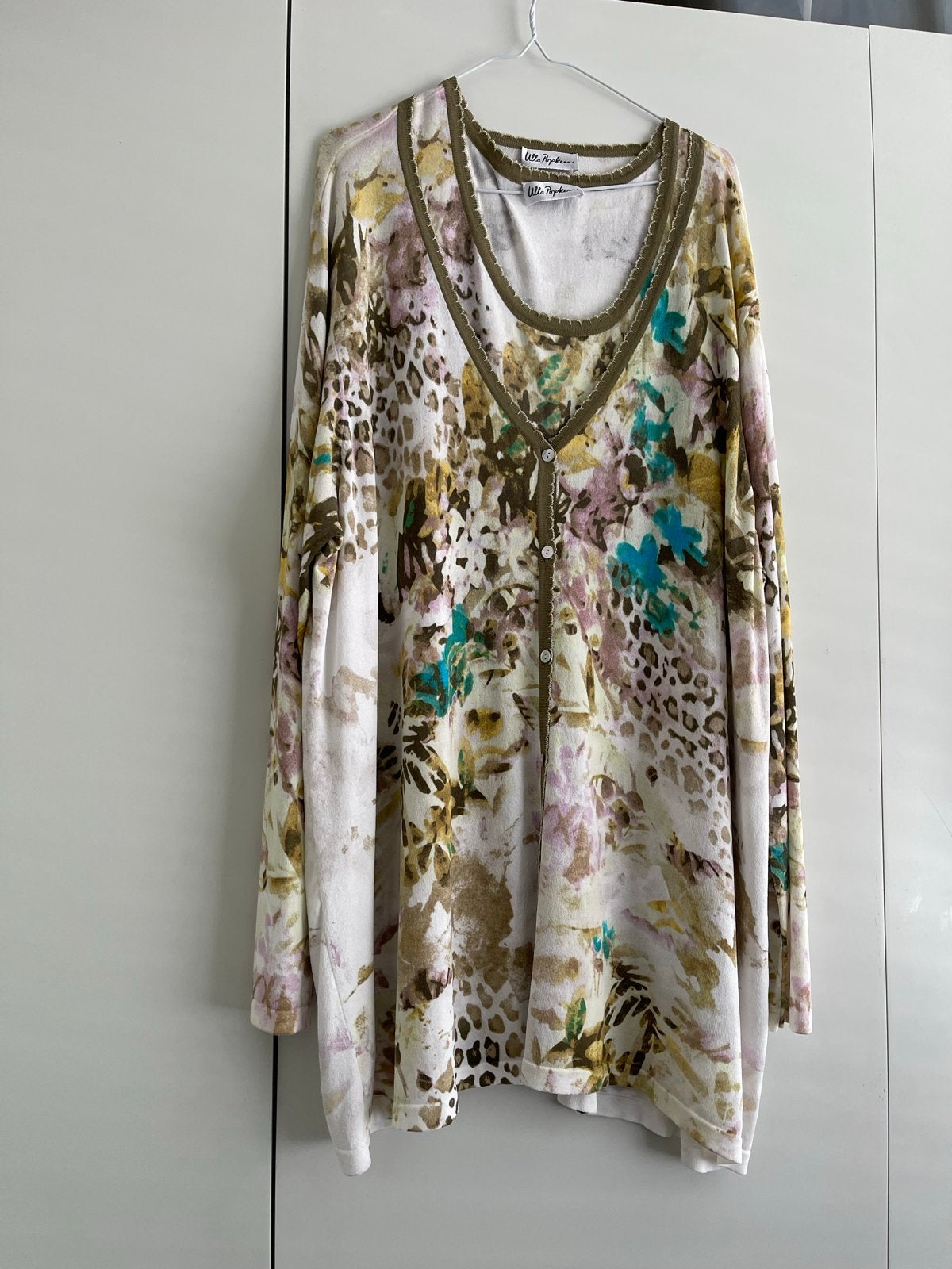 Ulla Popken Twinset maat 50/52 zgan, Kleding | Dames, Ophalen of Verzenden, Zo goed als nieuw, Maat 46/48 (XL) of groter, Meerkleurig