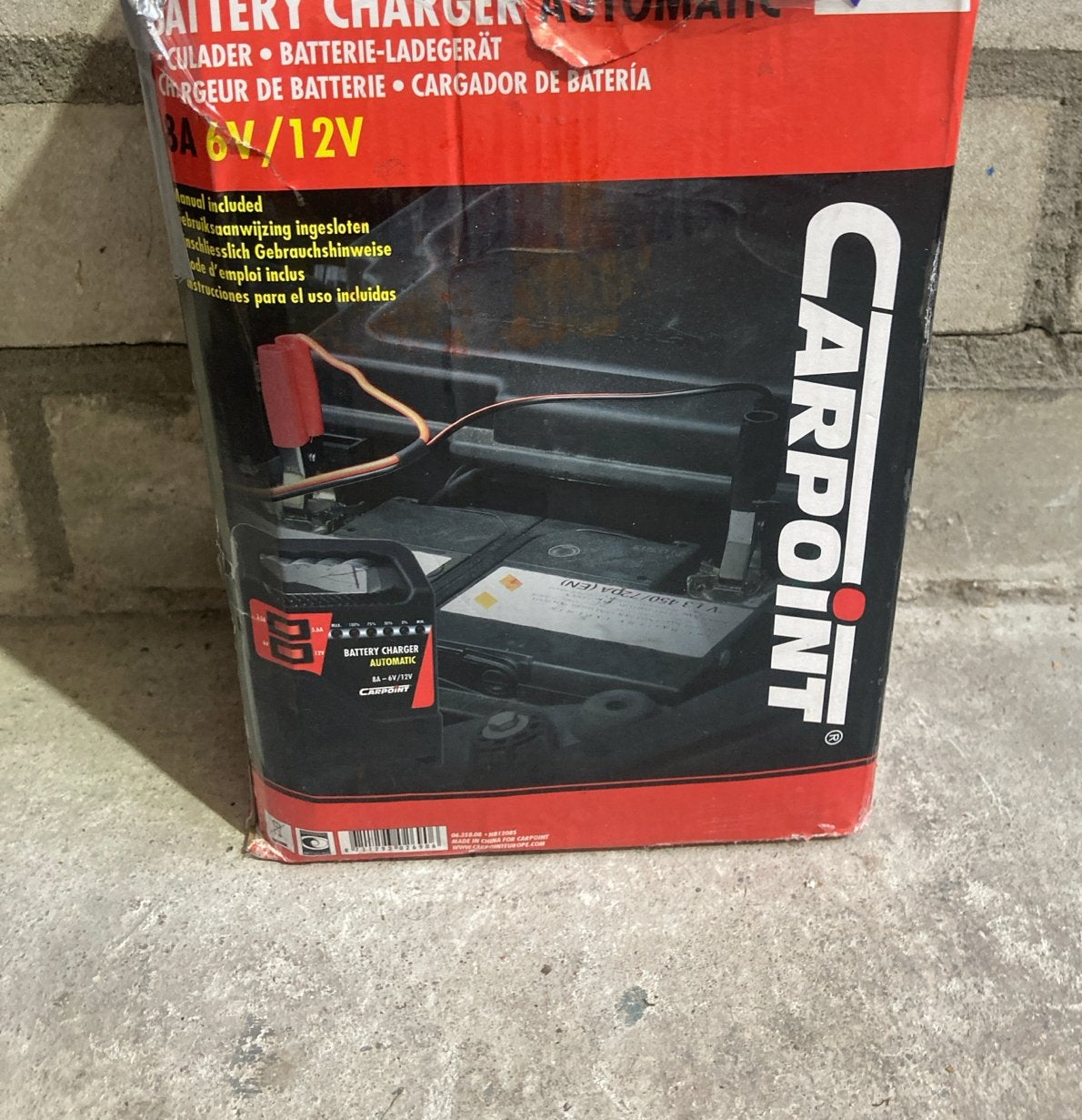 Carpoint Acculader 6V/12V Automatisch, Ophalen of Verzenden, Gebruikt