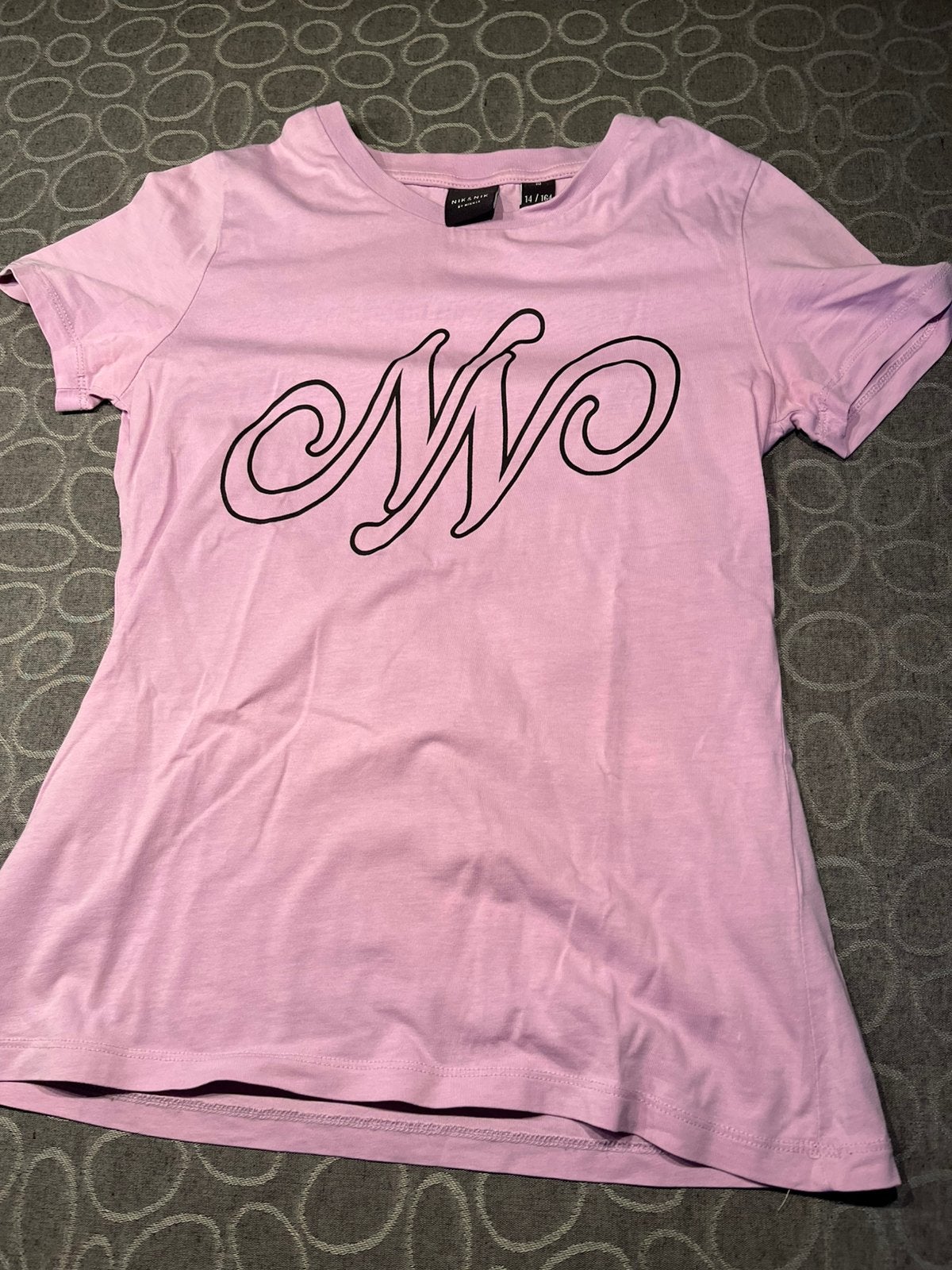 T-shirt lila paars NikenNik, Kinderen en Baby's, Kinderkleding | Maat 164, Ophalen of Verzenden, Zo goed als nieuw, Meisje, Shirt of Longsleeve