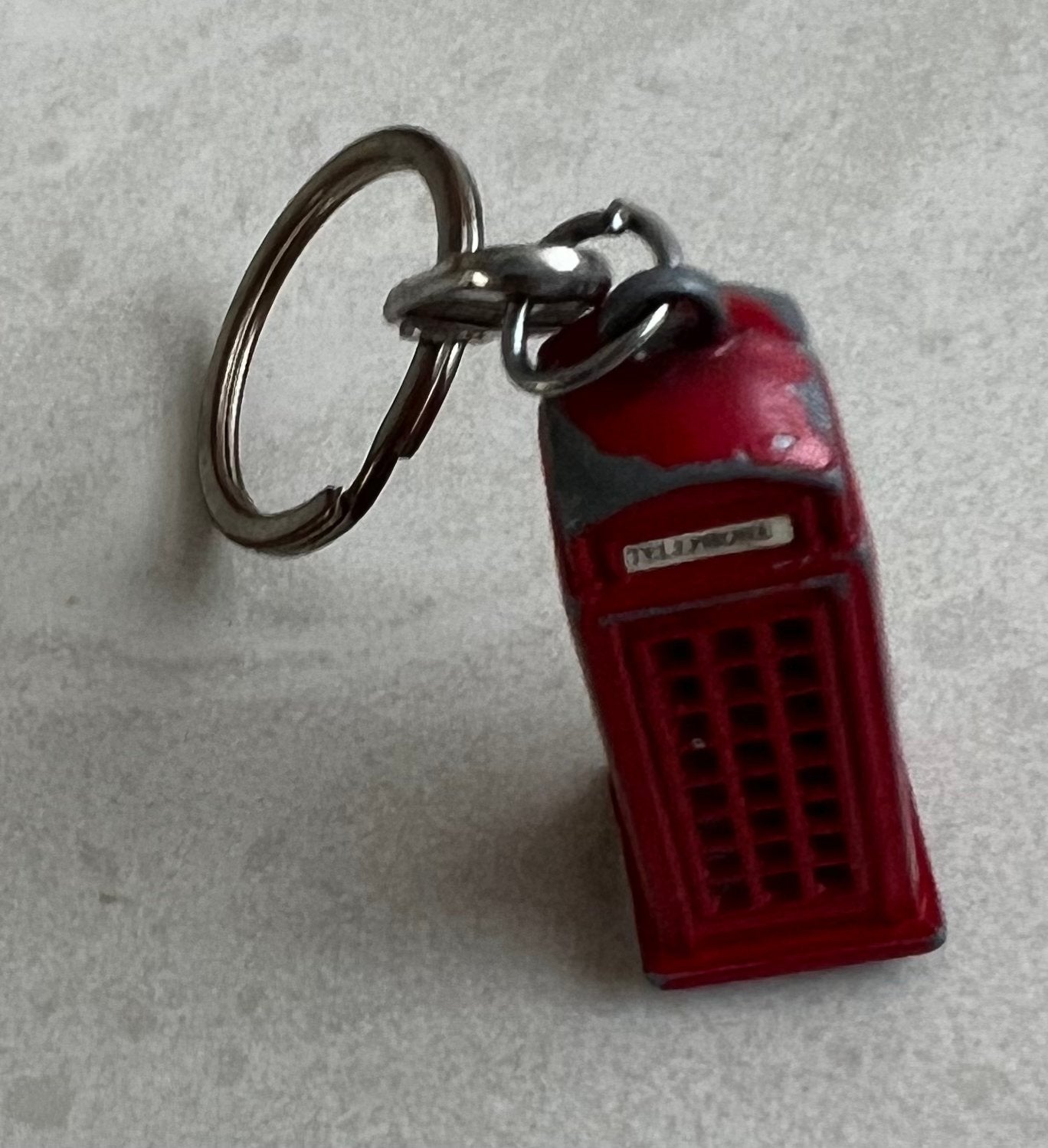 Sleutelhanger rode telefooncel Londen, Verzamelen, Ophalen of Verzenden, Gebruikt