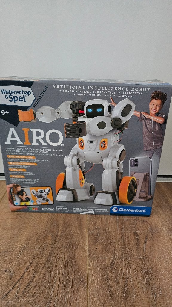 Clementoni Airo Robot, Kinderen en Baby's, Speelgoed | Educatief en Creatief, Ophalen of Verzenden, Nieuw