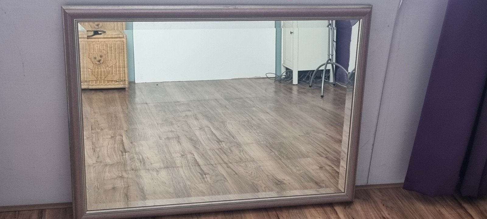 Spiegel met lijst, Huis en Inrichting, Ophalen, Rechthoekig, 100 tot 125 cm, Minder dan 100 cm
