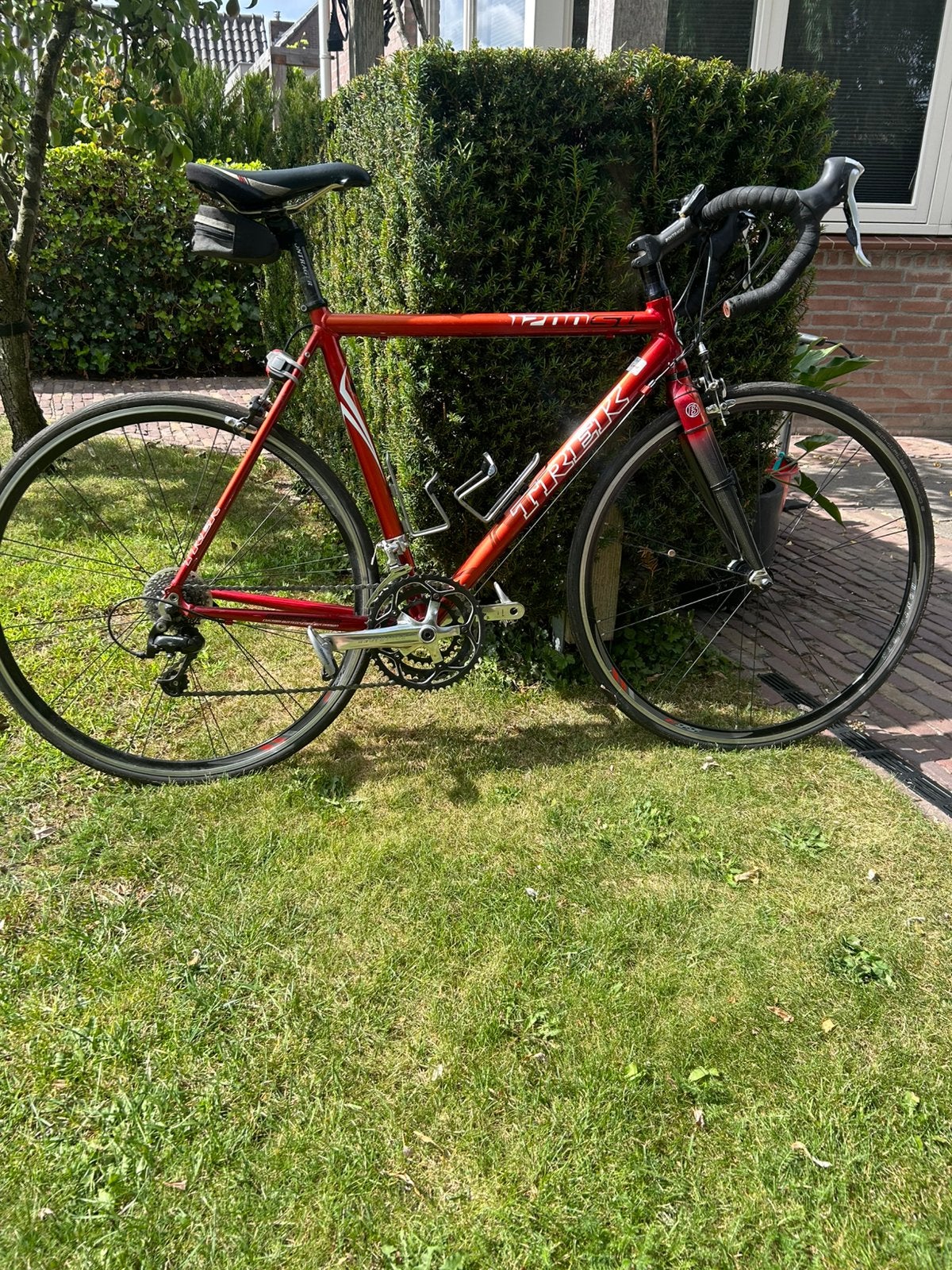 Trek 1200 racefiets, Fietsen en Brommers, Gebruikt, Velgrem, Overige maten, 15 tot 20 versnellingen