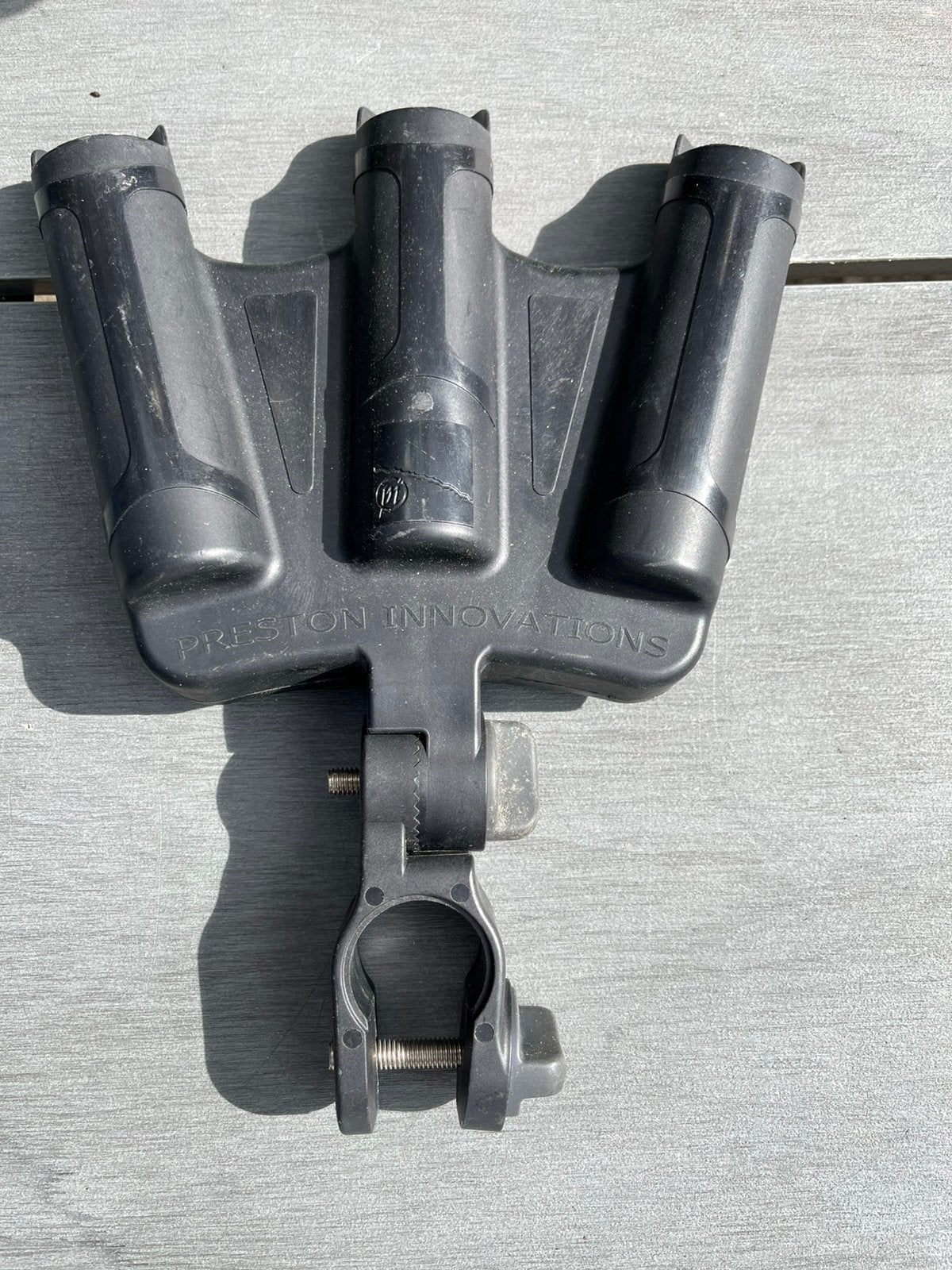 Preston triple hengel steun tot 36 mm poot geschikt, Ophalen of Verzenden