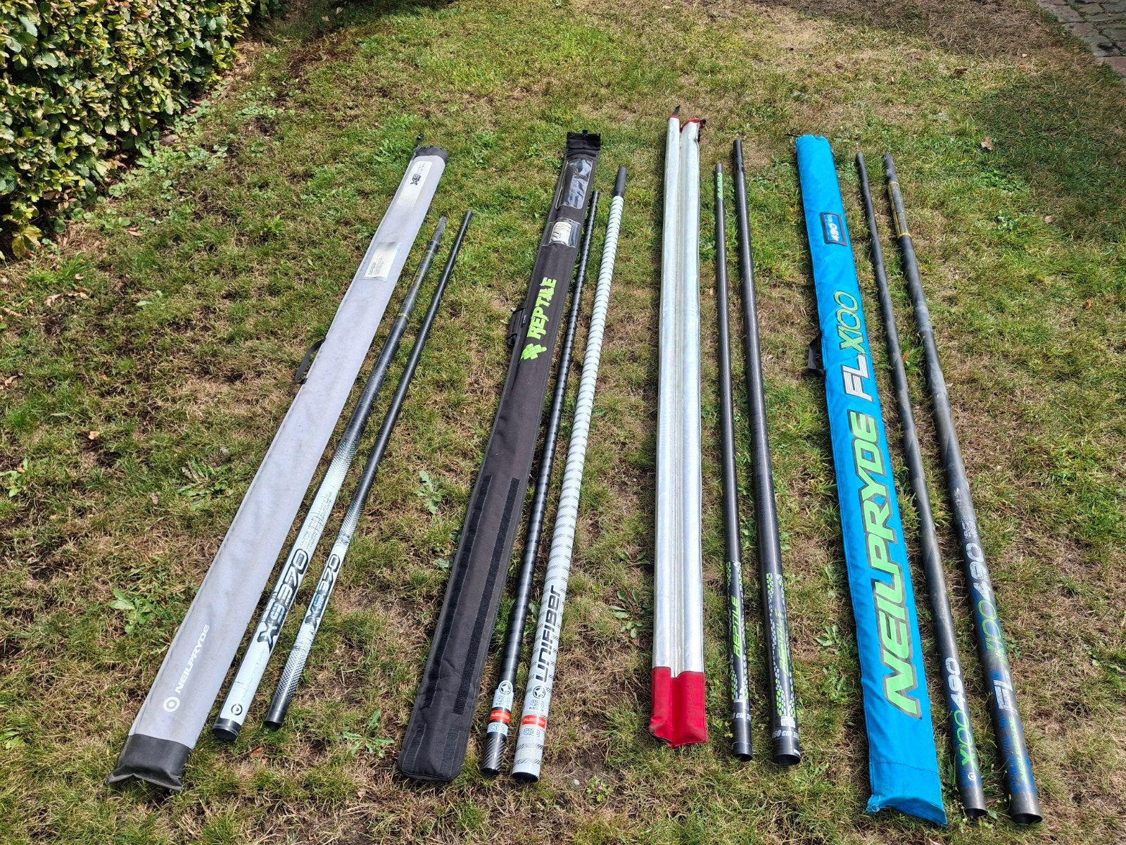 SDM masten 100% flextop (Neilpryde), Watersport en Boten, Windsurfen, Ophalen, Met draagtas, Mast, Zo goed als nieuw