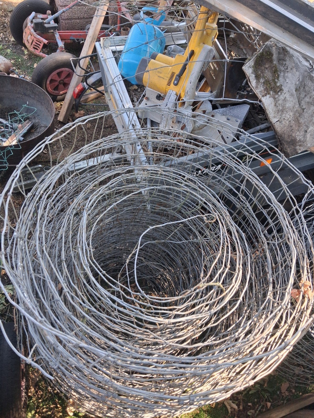 schapengaas afrasteringsgaas, Tuin en Terras, Ophalen, Gebruikt, 20 meter of meer