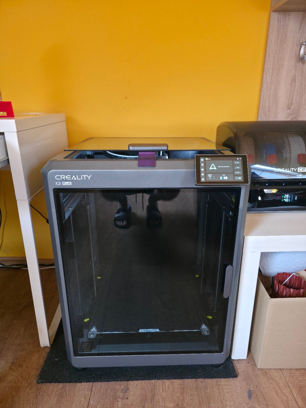 Creality K2 Plus 3D Printer + CFS + Sovol SH03 Dryer, Computers en Software, 3D Printers, Ophalen, Ingebouwde Wi-Fi, Zo goed als nieuw