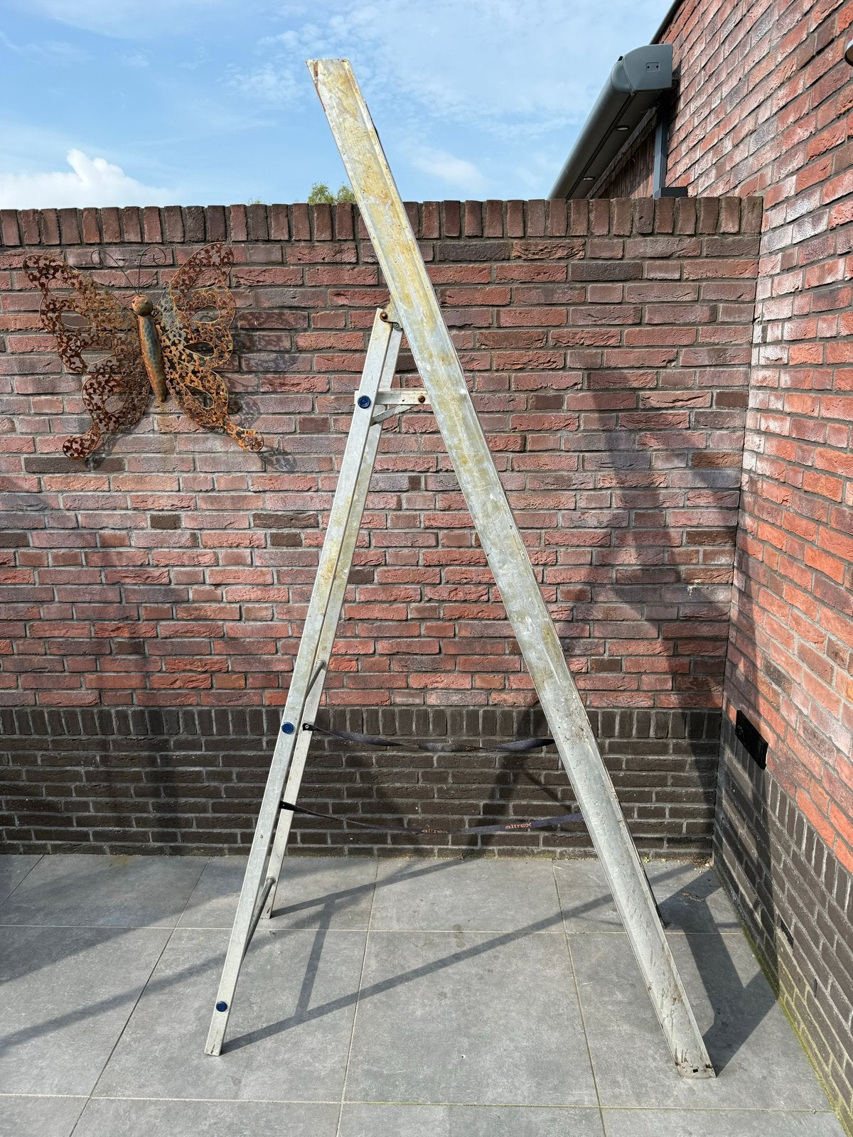 Gebruikte altrex trap/ladder - rubberen doppen ontbreken, Ophalen, Gebruikt, Trap, 2 tot 4 meter