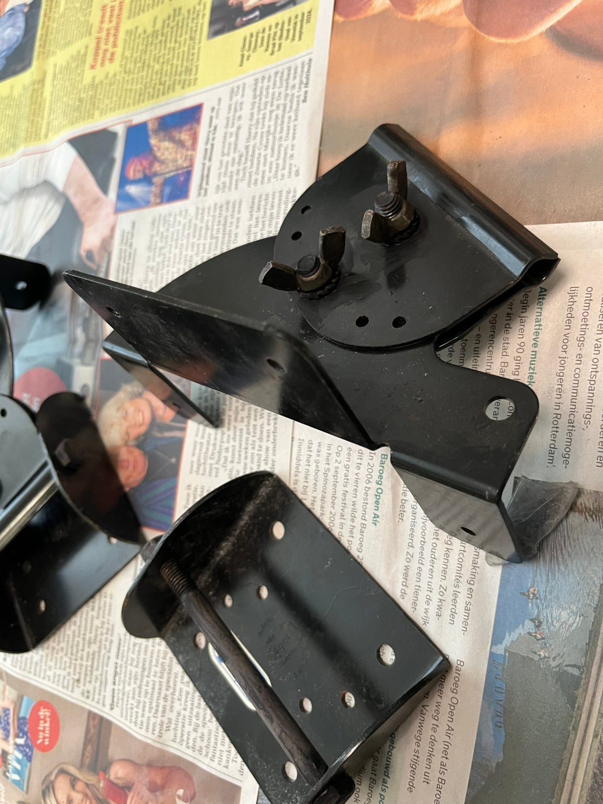 Vogel box ophangsysteem 2x, Muziek en Instrumenten, Ophalen of Verzenden, Gebruikt