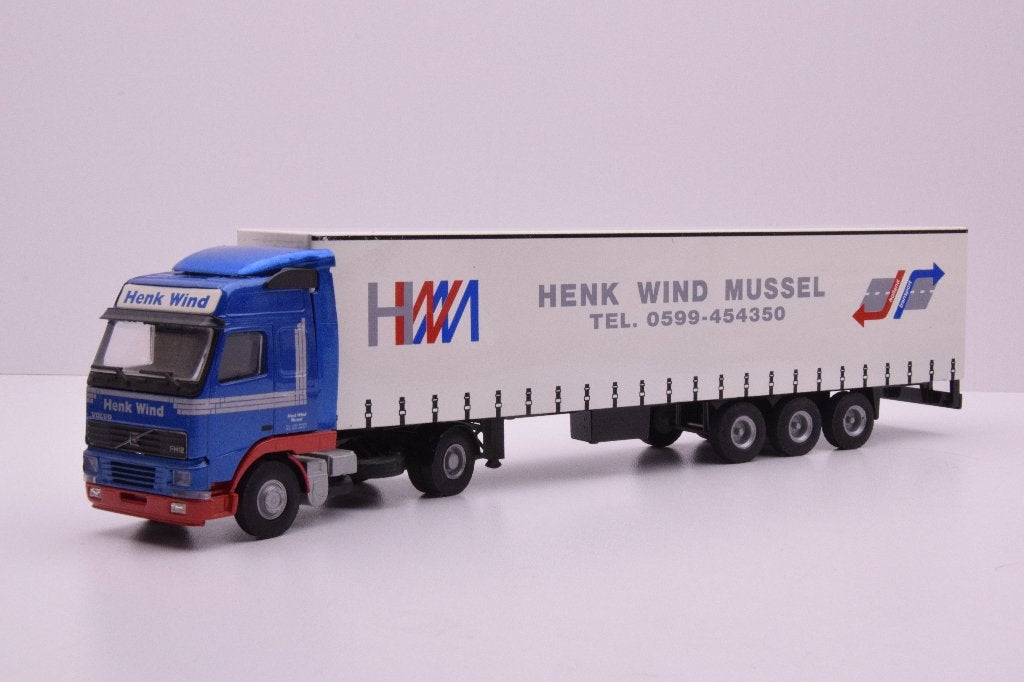 Volvo FH12  '' Henk Wind Mussel ''  Lion car, Ophalen of Verzenden, Zo goed als nieuw, Bus of Vrachtwagen, Lion Toys