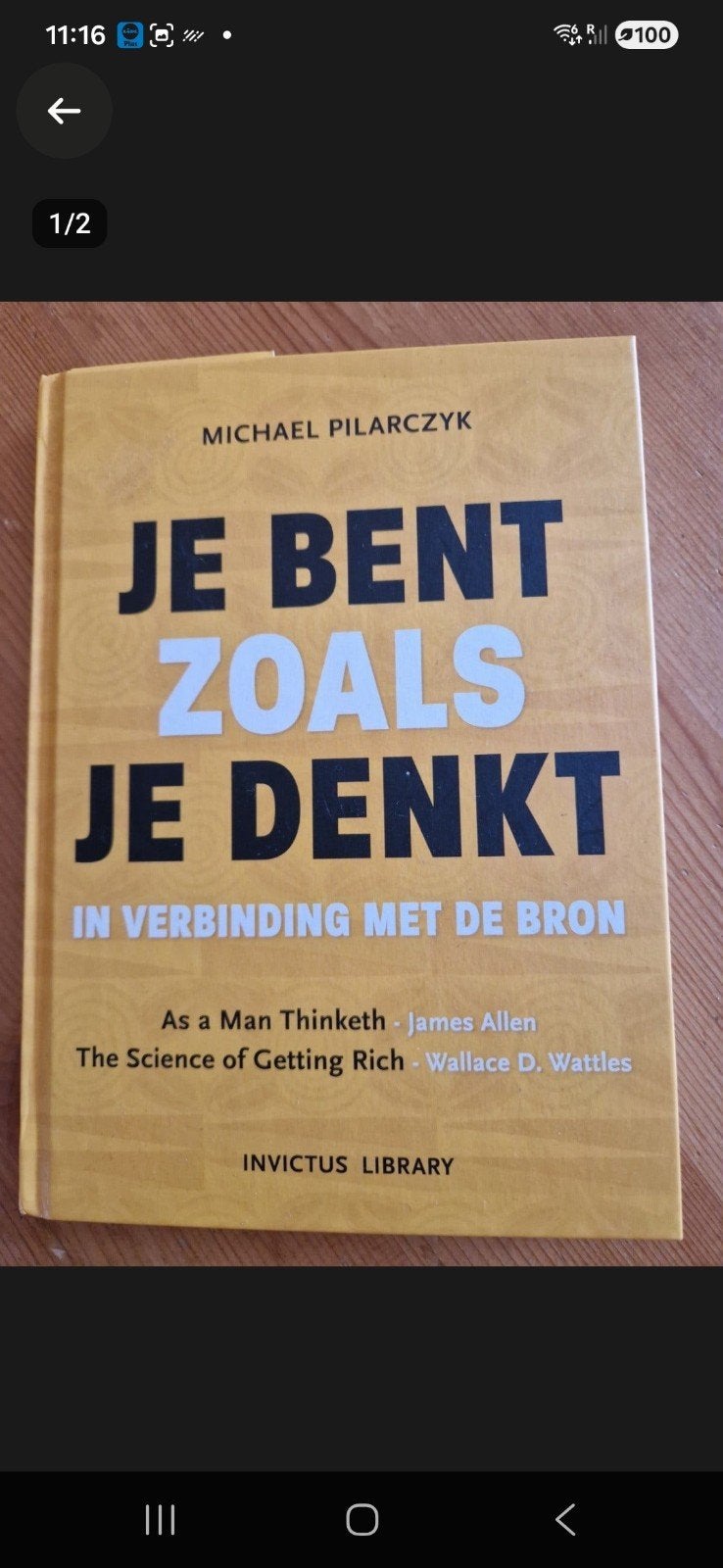 JeBent Zoals Je Denkt - Michael Pilarczyk (Invictus Library), Boeken, Michael Pilarczyk, Ophalen of Verzenden, Zo goed als nieuw