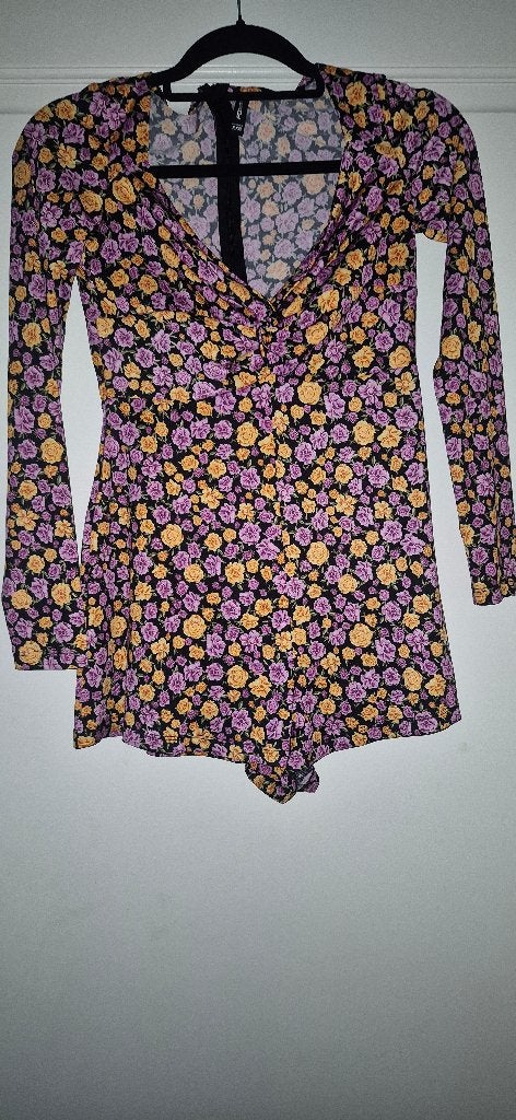 Paars oranje bloemetjes jumpsuit FB sister maat XXS, Kleding | Dames, Nieuw, Oranje, Ophalen of Verzenden, Maat 34 (XS) of kleiner